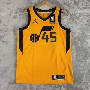 Jordan Swingman Nba Utah Jazz Donovan Mitchell Statement Edition Jersey Medium